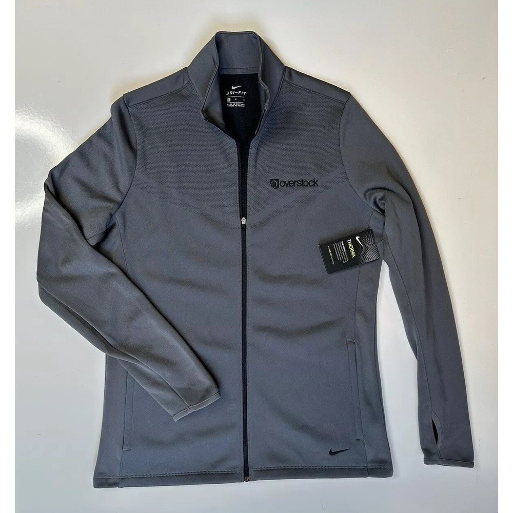 Nike Golf Hypervis Jacket Gray Dri-Fit Full Zip / Women's‎ Large